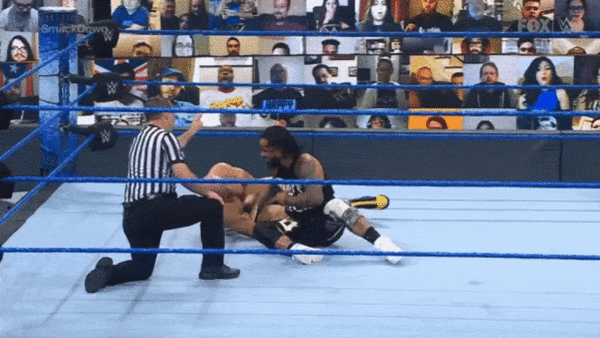 Jimmy Uso Cesaro Referee