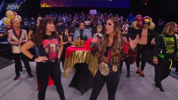 Britt Baker AEW Celebration