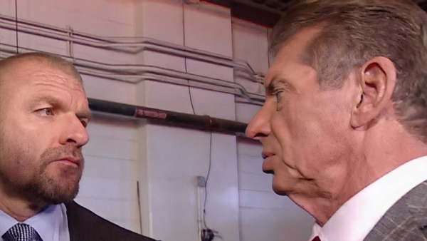 Triple H Vince McMahon