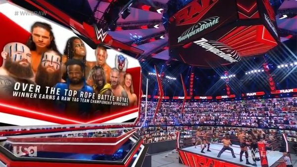 New Day T-Bar Mace Viking Raiders Riddle Randy Orton Lince Dorado John Morrison