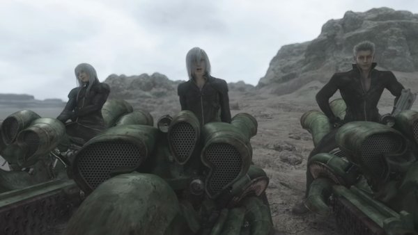 final fantasy 7 kadaj loz yazoo