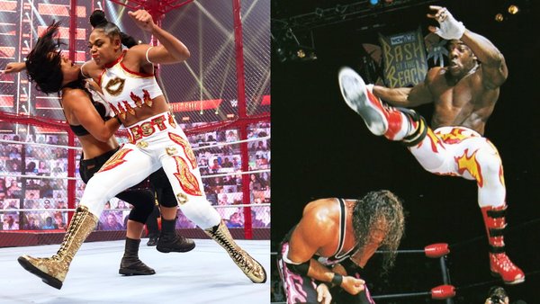 Booker T Bayley Bianca Belair