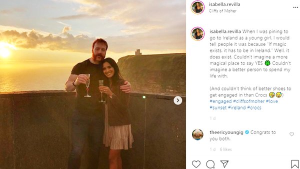 Sheamus Engaged Isabella Revilla