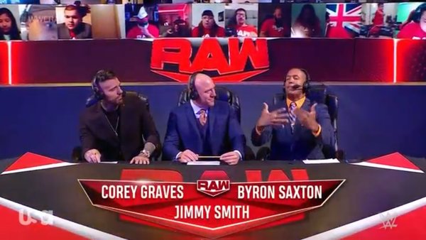 Jimmy Smith Corey Graves Byron Saxton WWE Raw