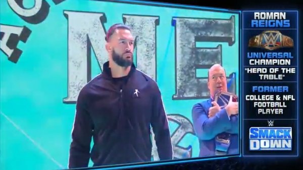 Roman Reigns Paul Heyman NFL