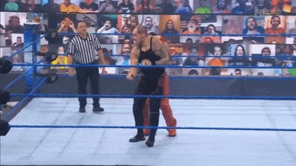 Shinsuke Nakamura Baron Corbin Botch