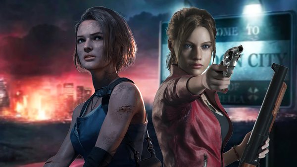 Jill Valintine Claire Redfield Resident Evil