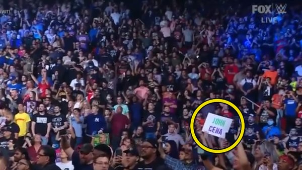 John Cena WWE Fan Sign