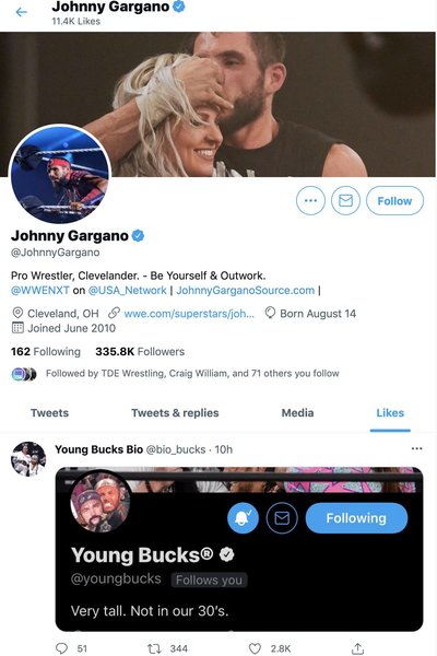 Johnny Gargano like