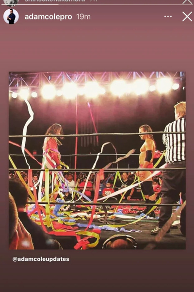 Adam Cole Shinsuke Nakamura