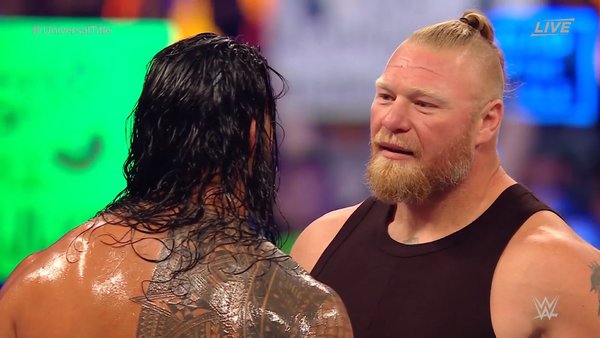 Brock Lesnar Roman Reigns