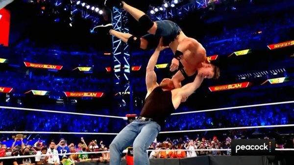 Brock Lesnar John Cena WWE SummerSlam 2021