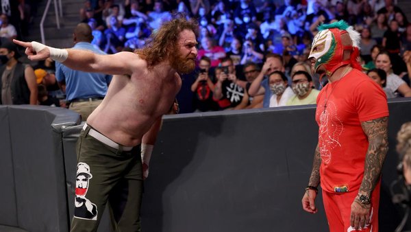 Sami Zayn Rey Mysterio