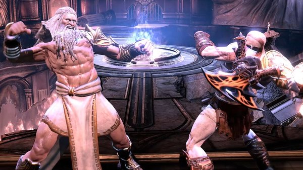 god of war 3 zeus