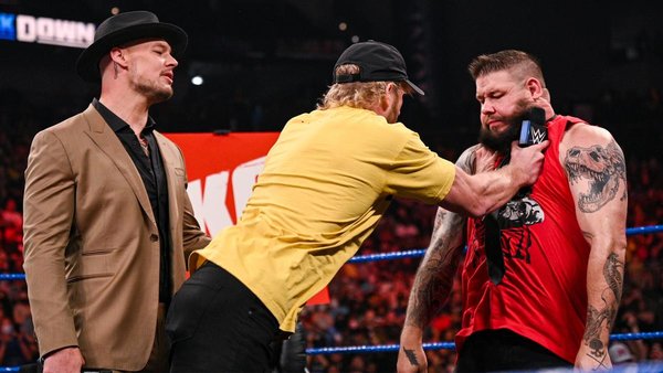 Happy Corbin Kevin Owens Logan Paul