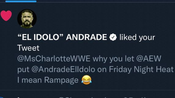 Andrade El Idolo tweet