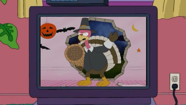 The Simpsons Tom The Turkey