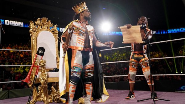 New Day Xavier Woods Kofi Kingston King Of The Ring