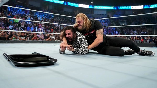 Roman Reigns squashed
