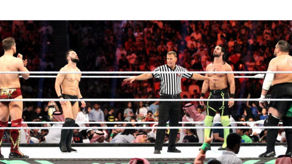 Greatest Royal Rumble Balor Miz Rollins Joe