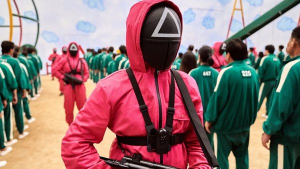 Squid game red light green light