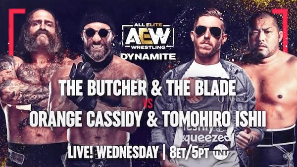 The Butcher The Blade Orange Cassidy Tomohiro Ishii AEW Dynamite