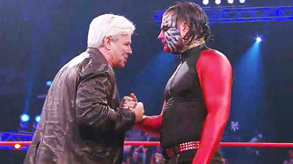 TNA Victory Road 2011 Eric Bischoff Jeff Hardy