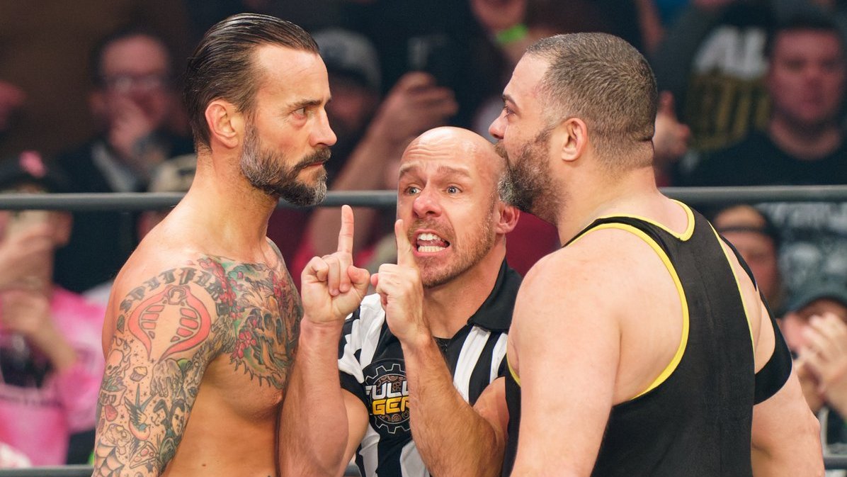 CM Punk Eddie Kingston AEW Full Gear 2021
