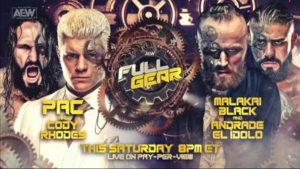 Full Gear tag team match