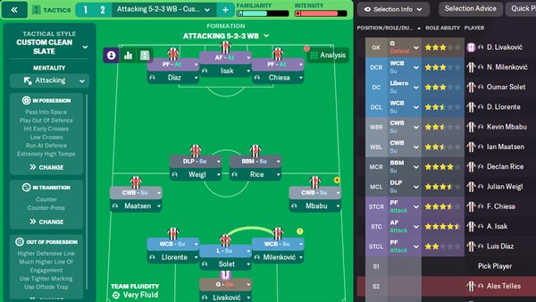 Football Manager 2022 5-2-3