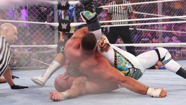 Bron Breakker Tommaso Ciampa NXT WarGames 2021