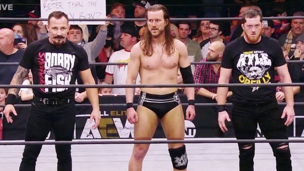 Bobby Fish Adam Cole Kyle O'Reilly AEW Dynamite Holiday Bash