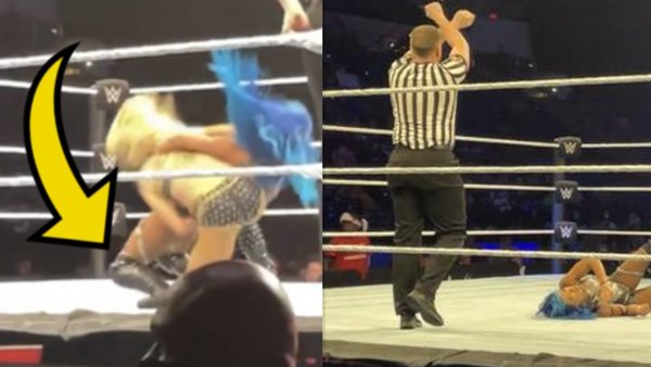 Sasha Banks Knee Injury