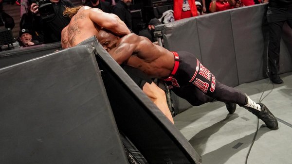 WWE Day 1 Bobby Lashley Brock Lesnar