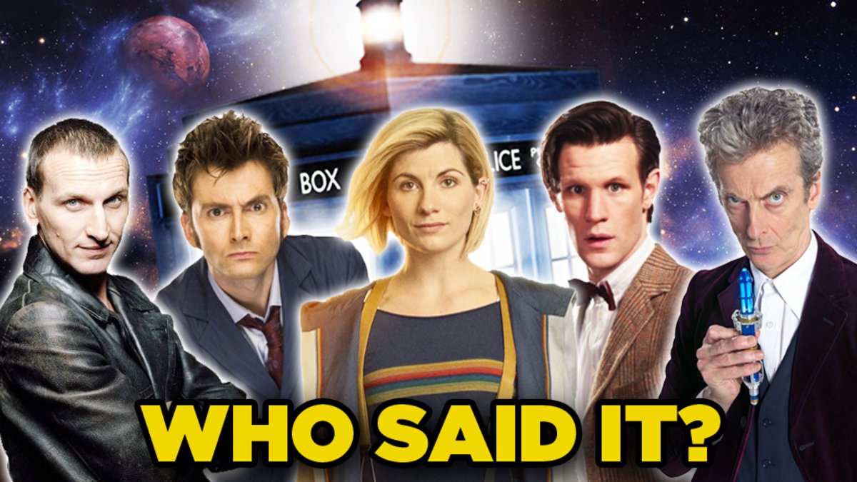 Doctor Who Quiz: Which Doctor Said It? – Page 2