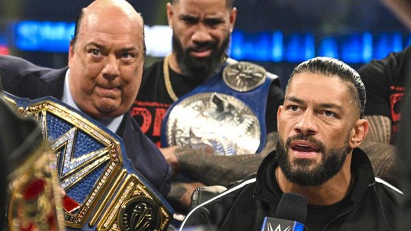 Paul Heyman Roman Reigns Jey Uso