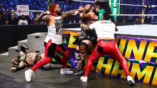 The Usos Viking Raiders WWE Elimination Chamber 2022