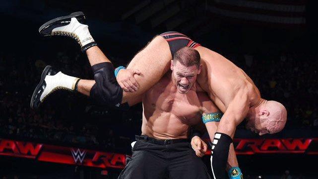 John Cena Cesaro 2015