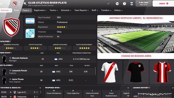 Football Manager 2022 River Plate