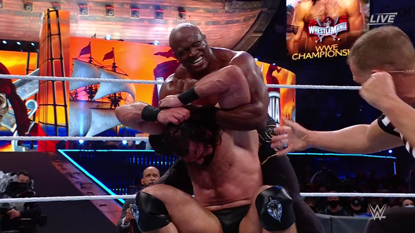 WWE WrestleMania 37 Bobby Lashley Drew McIntyre