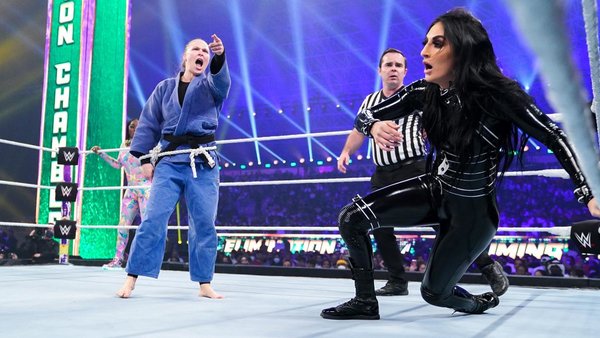 Ronda Rousey Naomi Sonya Deville WWE Elimination Chamber 2022
