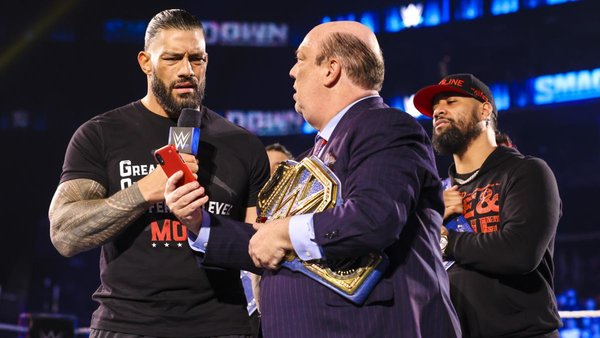 Roman Reigns Paul Heyman The Usos Bloodline