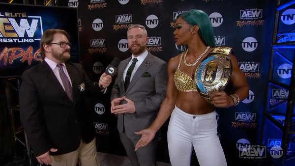 Mark Sterling Jade Cargill Tony Schiavone