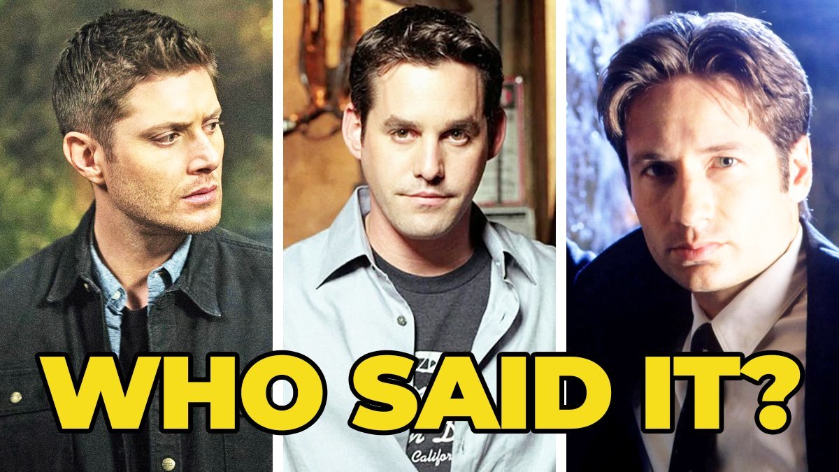 Supernatural, Buffy Or XFiles Quiz Who Said It Dean Winchester