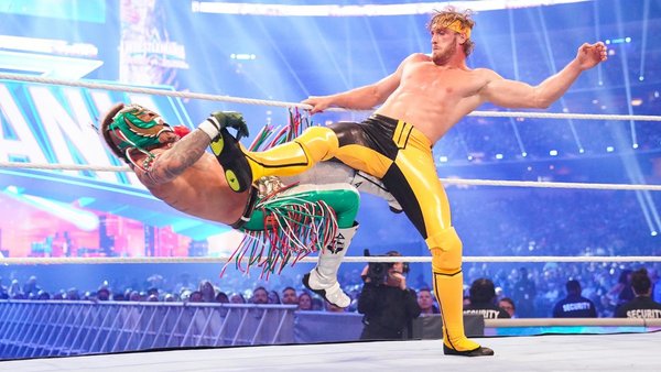 WWE WrestleMania 38 Logan Paul Rey Mysterio