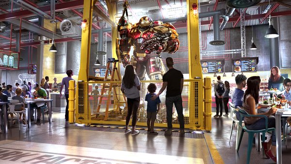 Marvel Avengers Campus Disneyland Paris Stark Factory