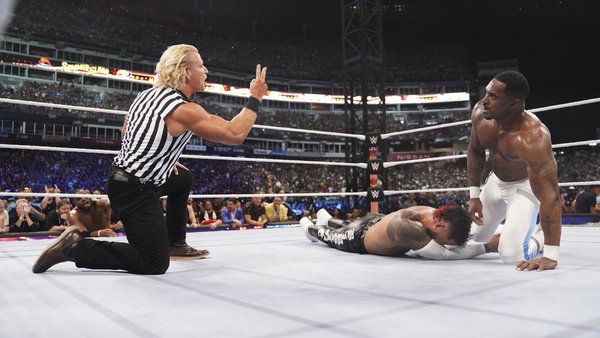 WWE SummerSlam 2022 The Usos Street Profits Jeff Jarrett