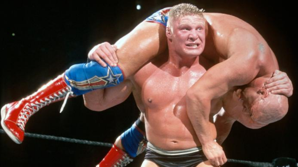 WWE WrestleMania XIX 19 Kurt Angle Brock Lesnar