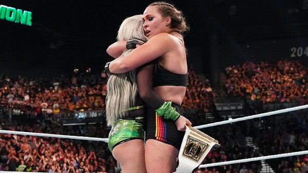 WWE Money In The Bank 2022 Ronda Rousey Liv Morgan