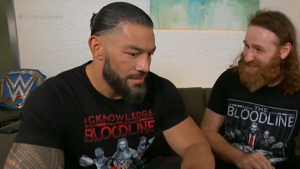 Roman Reigns Sami Zayn